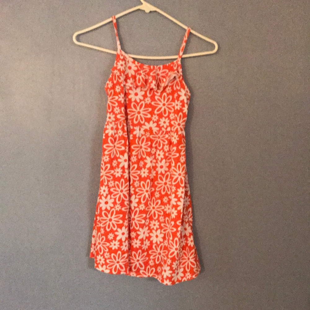 FADED GLORY/ MEDIUM (7/8) SUMMER FLOWER DRESS